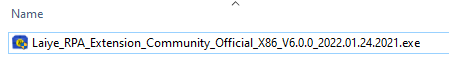 laiye rpa extension manager package