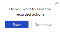 do you want to save