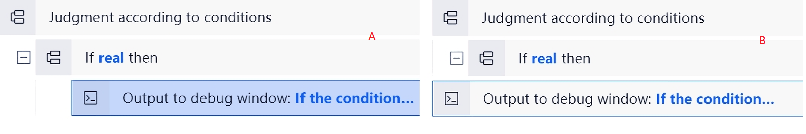 Dependency of conditional branch command