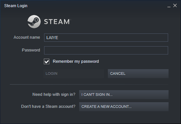 It is difficult to obtain the text in the Steam interface directly